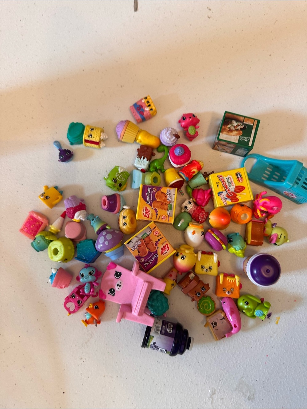 Shopkins Assorted Mini Toy Figures and Accessories - Multi-Color